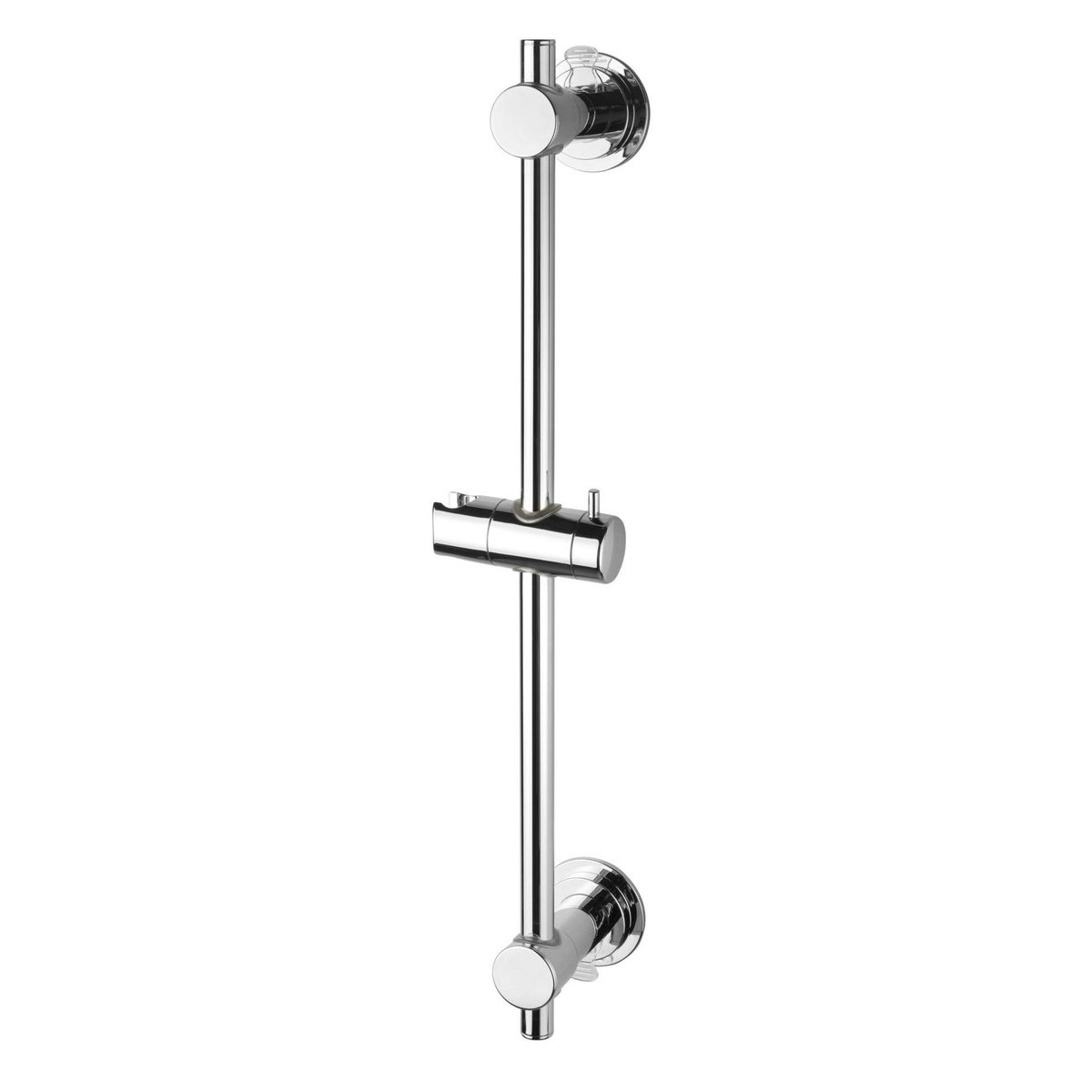 CENTRALE BRICO Barre de douche, standard, chrome, ROUSSEAU