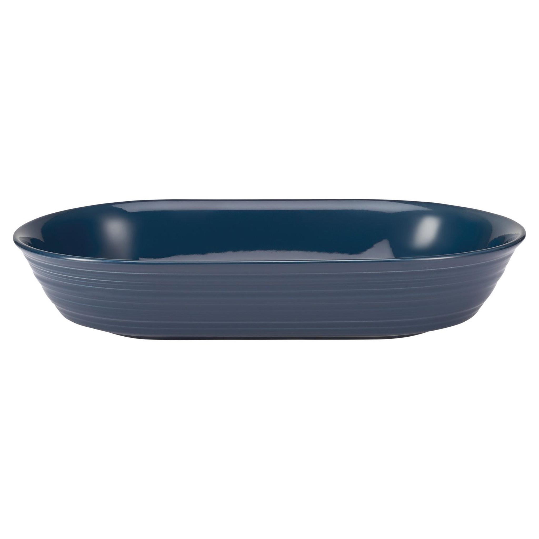 Voir la diapositive 2 : COMPTOIR DE FAMILLE Plat large au four 36x23 cm Bleu