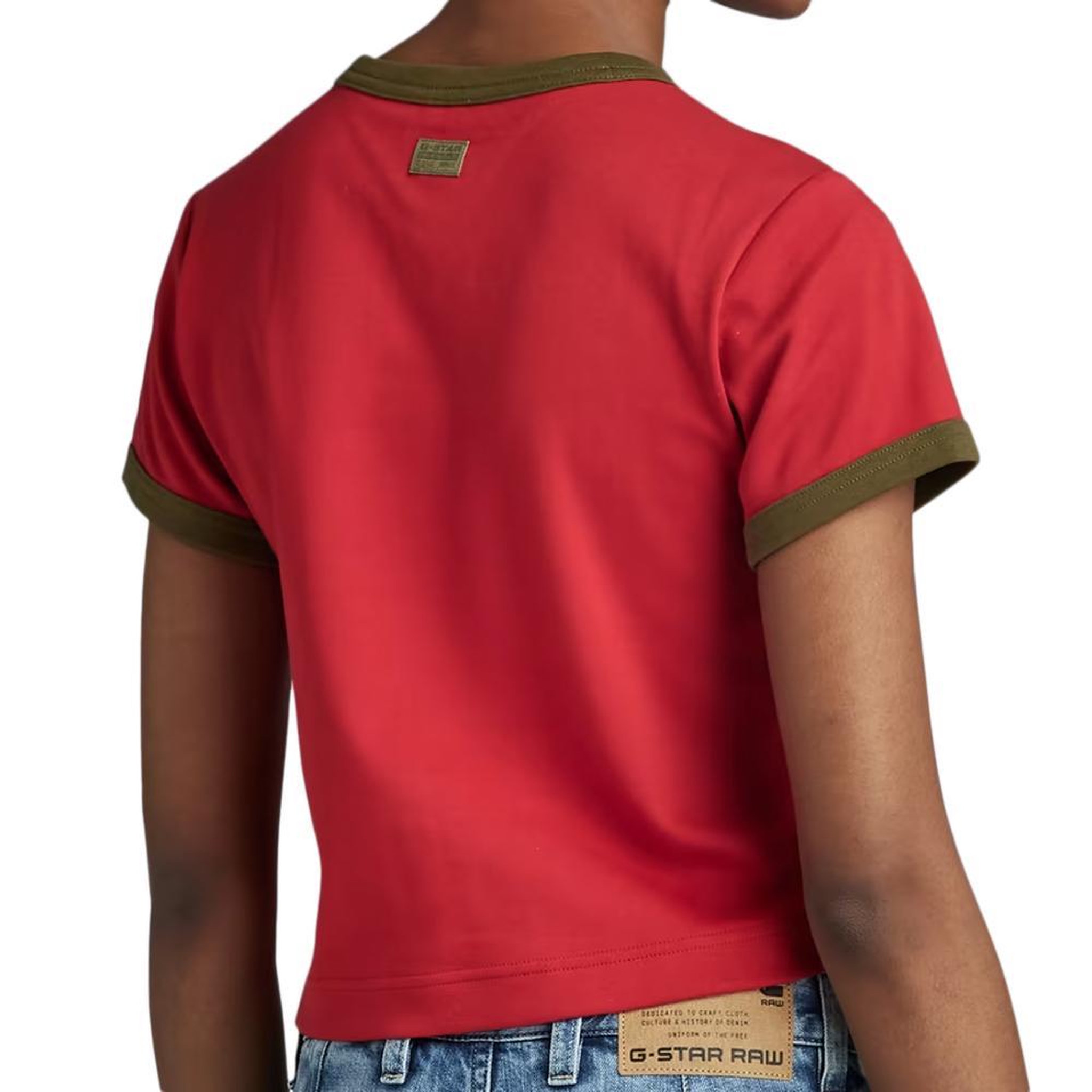 Voir la diapositive 2 : G-Star Raw T shirt  Femme G Star Raw Ringer Baby