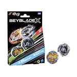 HASBRO Beyblade X Dual Pack Gale Wyvern 3-60T et Sword Dran 3-80B, 2 toupies de compétition a rotation droite authentiques Takara Tomy
