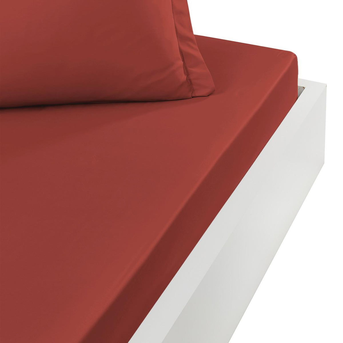 Sensei Maison Drap housse en percale de coton bonnet 30 cm SOFT PERCALE