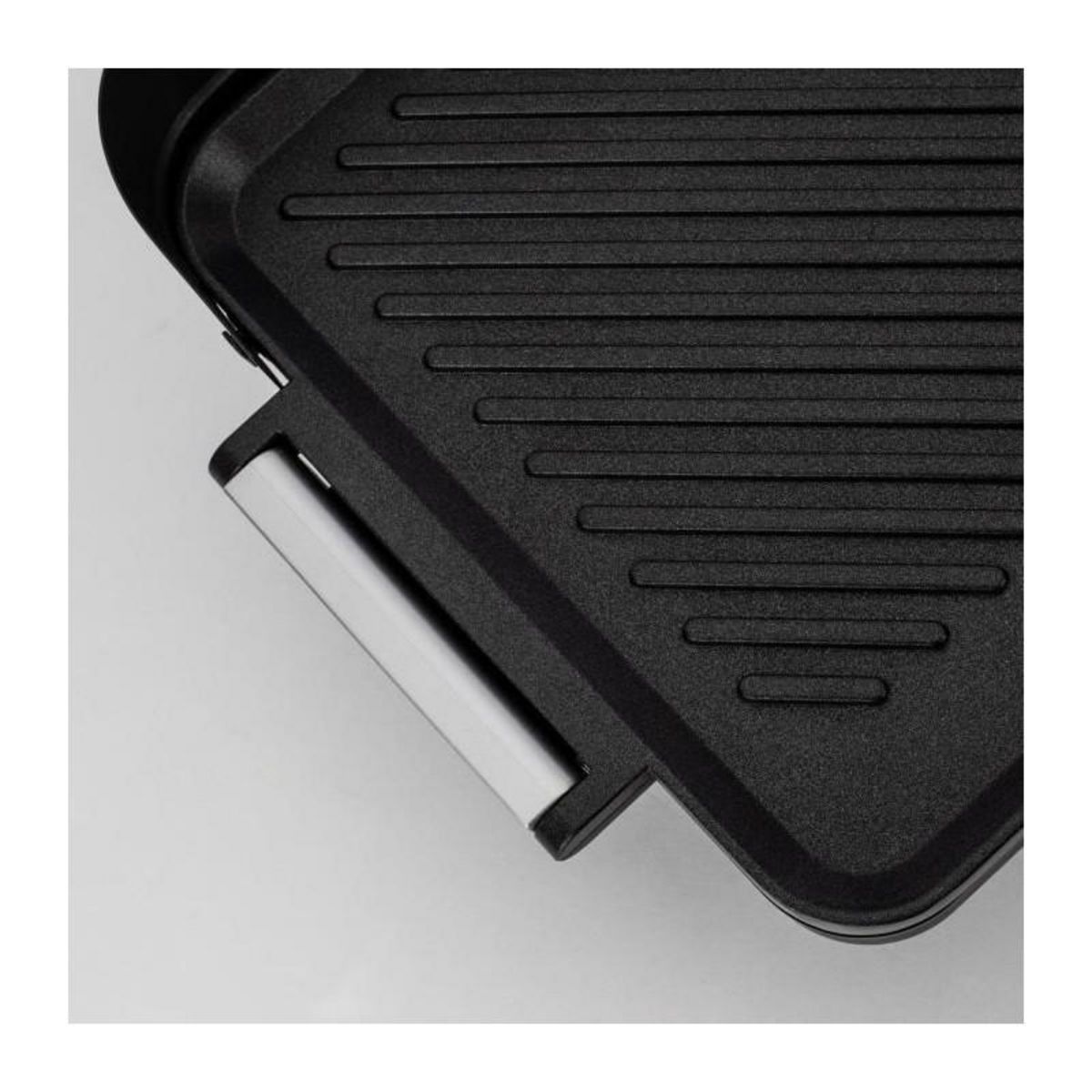 HKOENIG HKoeNIG GRX330 - Plancha double zones - 50x25cm - 1800W - Revetement anti-adhésif - Fonction turbo zone grill - Thermostat ajus