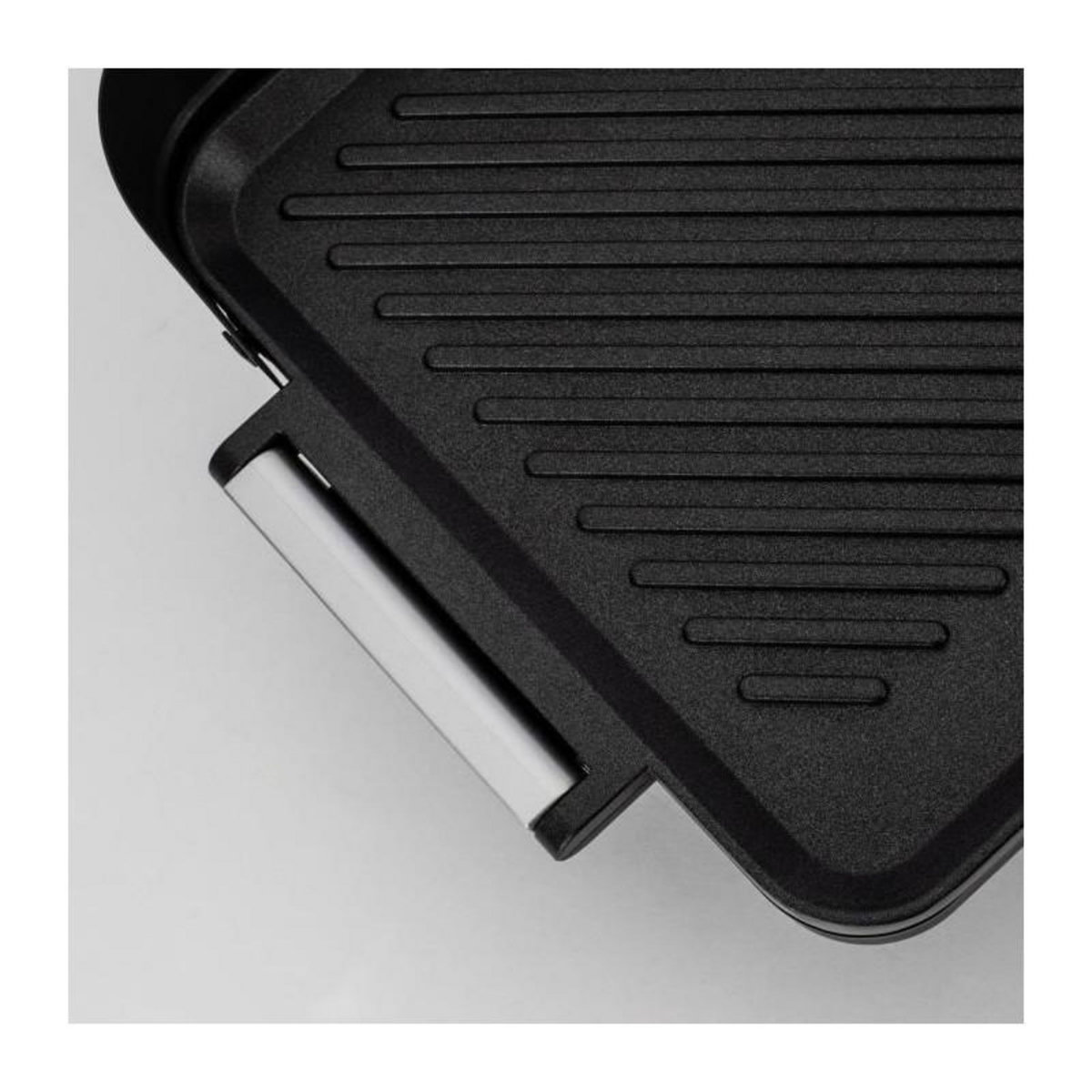 HKOENIG HKoeNIG GRX330 - Plancha double zones - 50x25cm - 1800W - Revetement anti-adhésif - Fonction turbo zone grill - Thermostat ajus