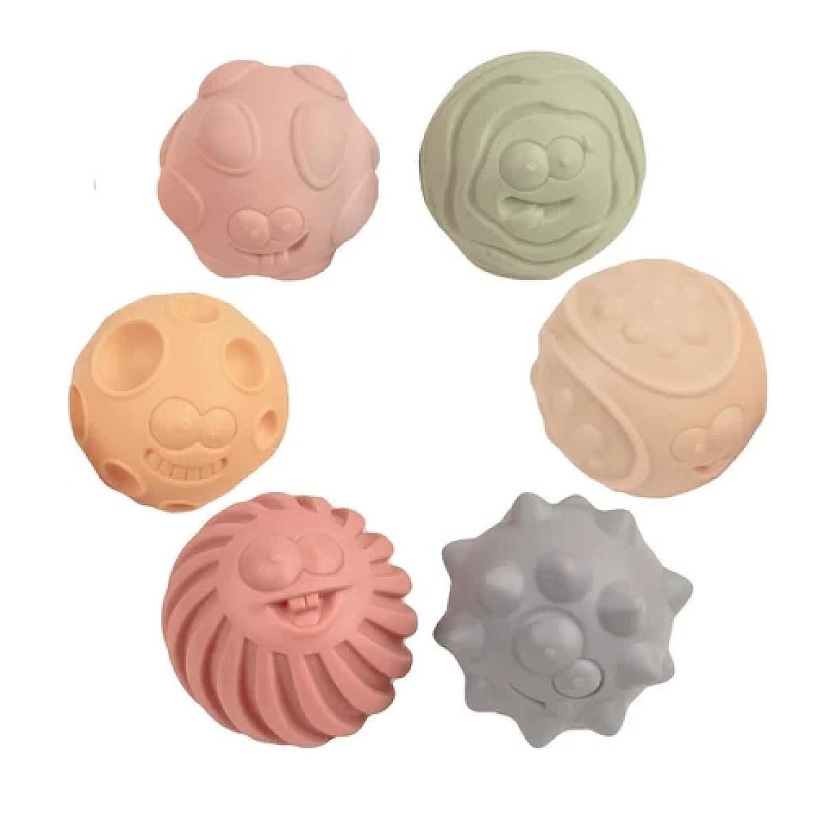 MGM 6 Balles Souples Sensorielles