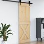 Voir la diapositive 4 : VIDAXL Porte NARVIK 80x210 cm bois massif de pin