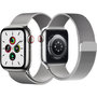 Voir la diapositive 2 : ADEQWAT Bracelet Apple Watch Acier 38/40/41 mm