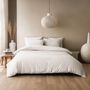 Voir la diapositive 3 : DODO Drap housse Percale de coton thermorégulée Blanc