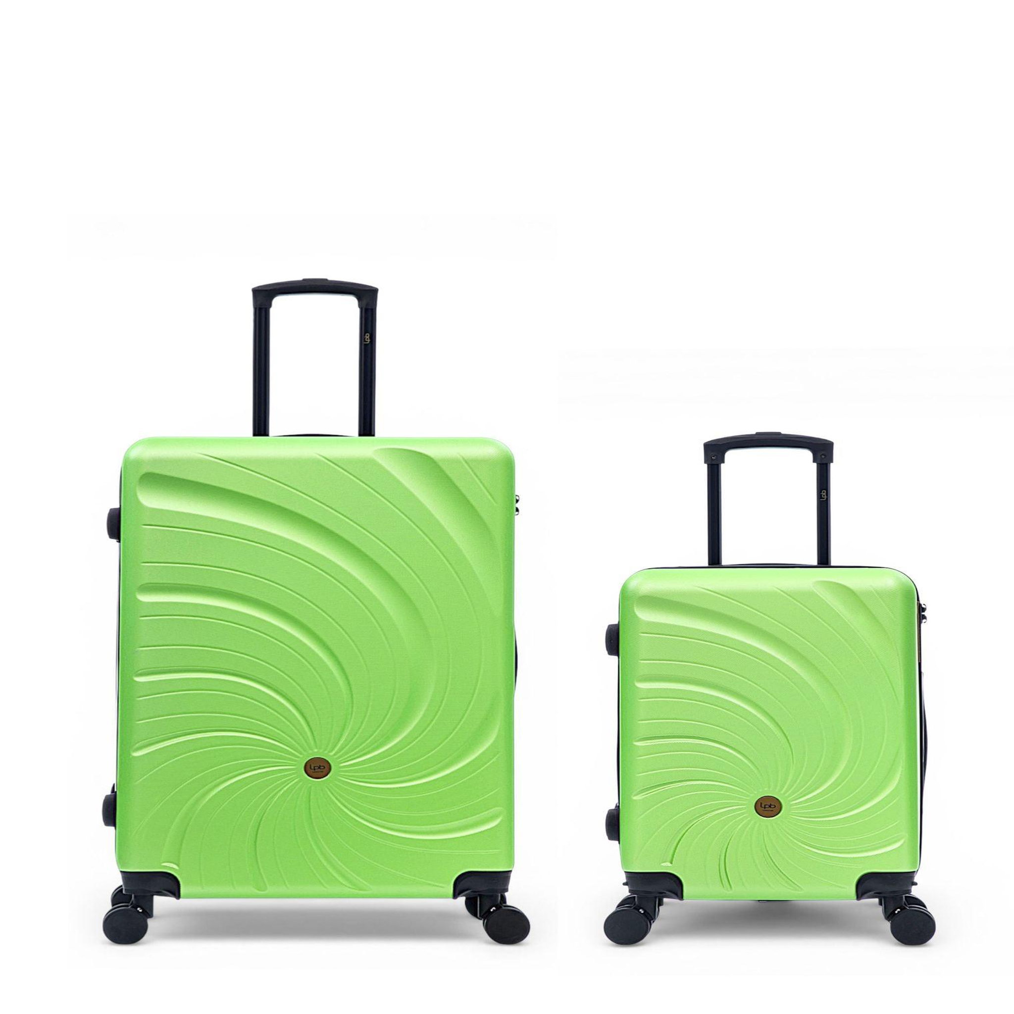 LES P'TITES BOMBES LPB Lot de 2 Valises Rigides Grand Format et Cabine SERENA