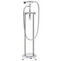 Voir la diapositive 2 : VIDAXL Robinet de baignoire sur pied Acier inoxydable 99,5 cm Argente
