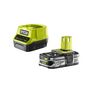 Voir la diapositive 5 : Ryobi Pack RYOBI Pistolet à colle 2 températures 18V One+ RGL18-0 - 1 Batterie 2.5Ah - 1 Chargeur rapide