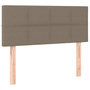 Voir la diapositive 2 : VIDAXL Tete de lit Taupe 80x5x78/88 cm Tissu