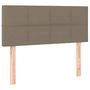 Voir la diapositive 2 : VIDAXL Tete de lit Taupe 80x5x78/88 cm Tissu