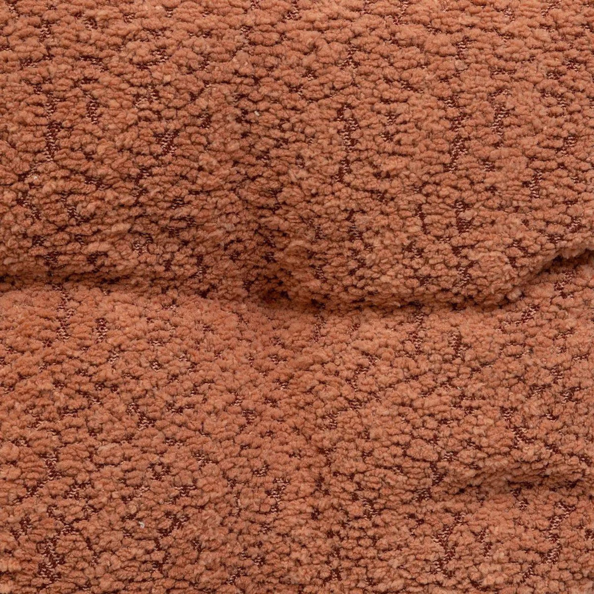 ATMOSPHERA Galette de Chaise Bouclette  Soana  38x38cm Terracotta