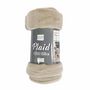 Voir la diapositive 3 : Paris Prix Plaid Uni en Flanelle  Flanou  125x150cm Taupe