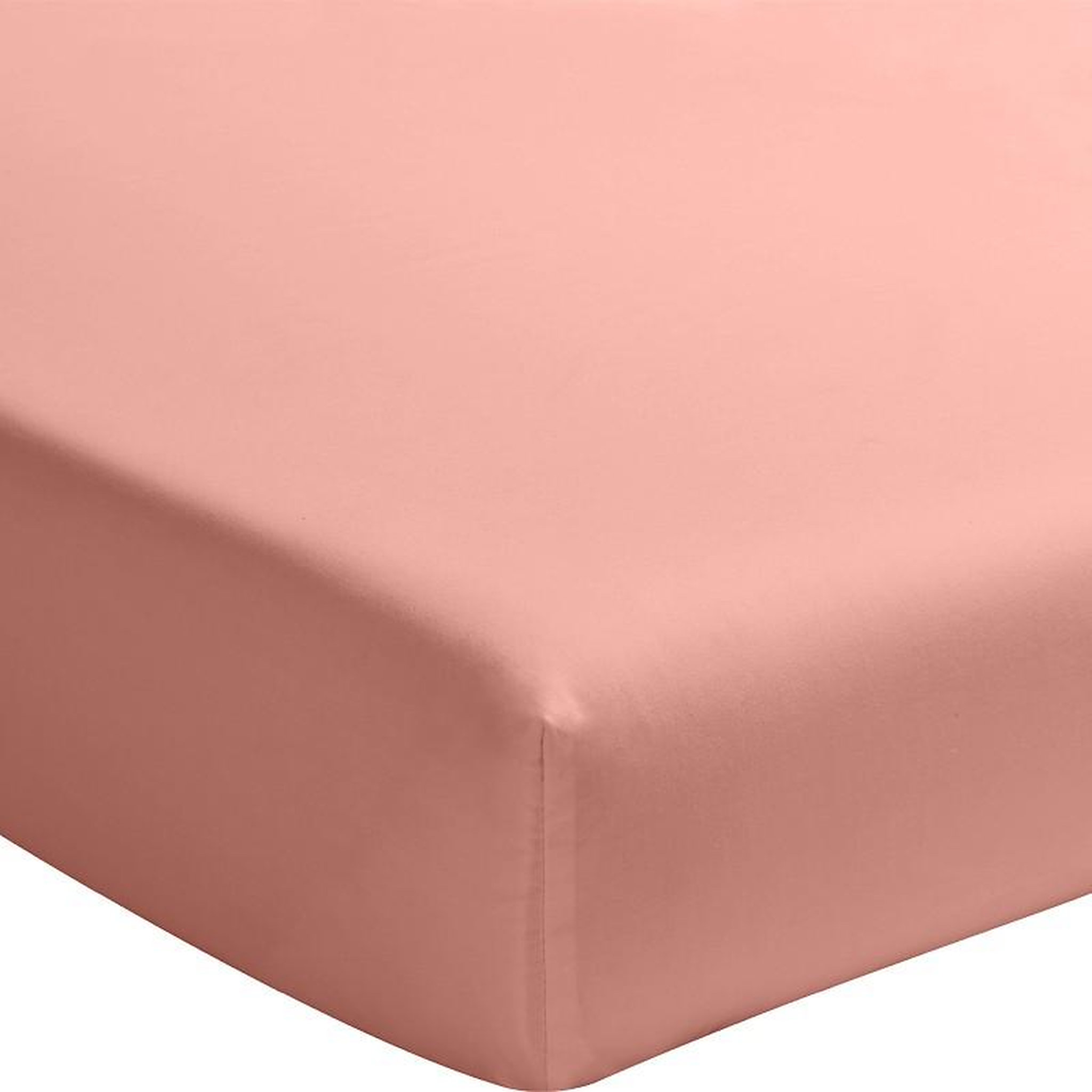 Voir la diapositive 2 : BATON ROUGE Drap housse en percale de coton