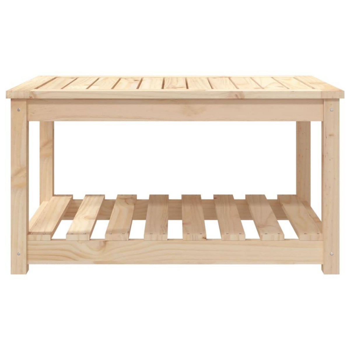 VIDAXL Table de jardin 82,5x50,5x45 cm bois massif de pin