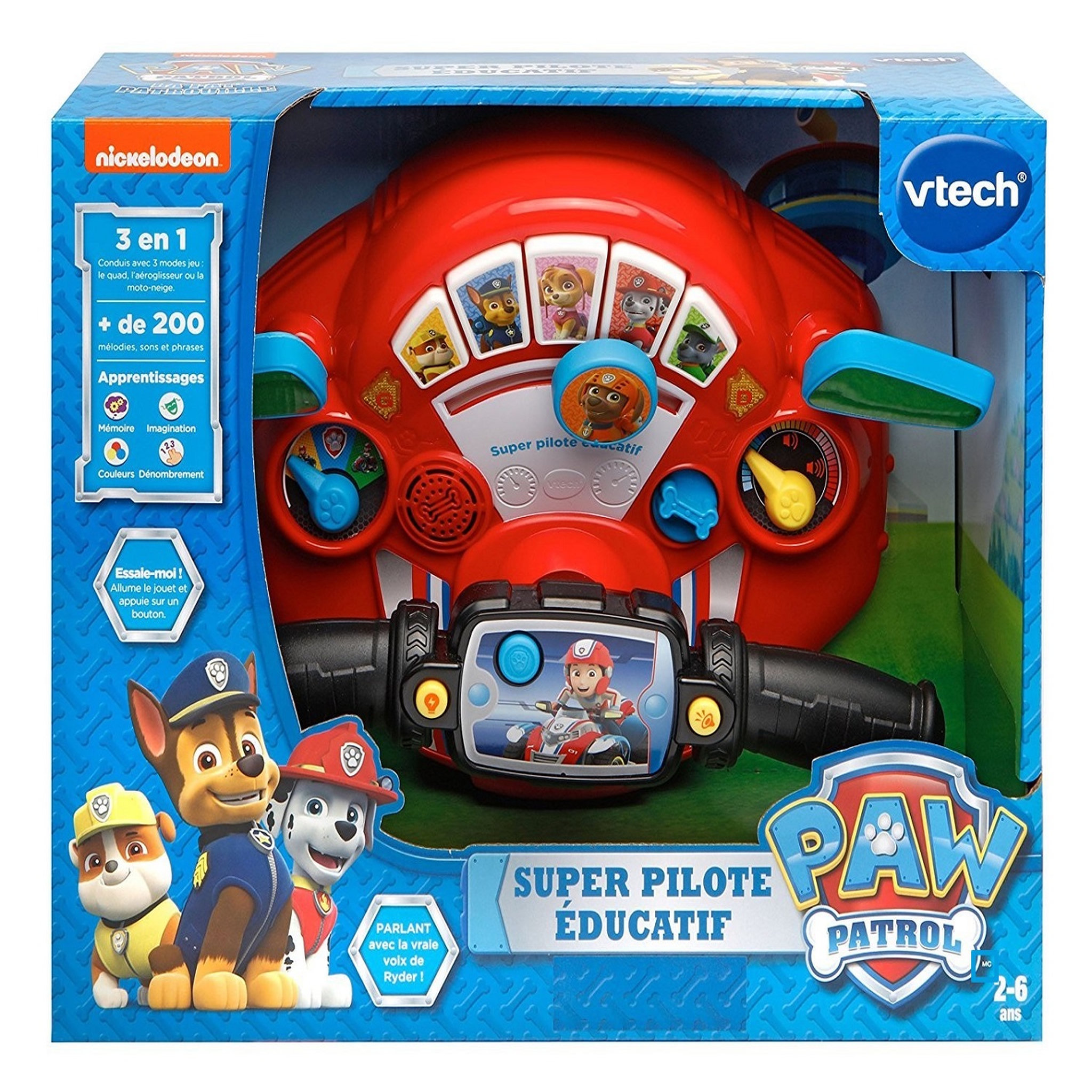Voir la diapositive 2 : VTECH Super Pilote éducatif - Pat Patrouille