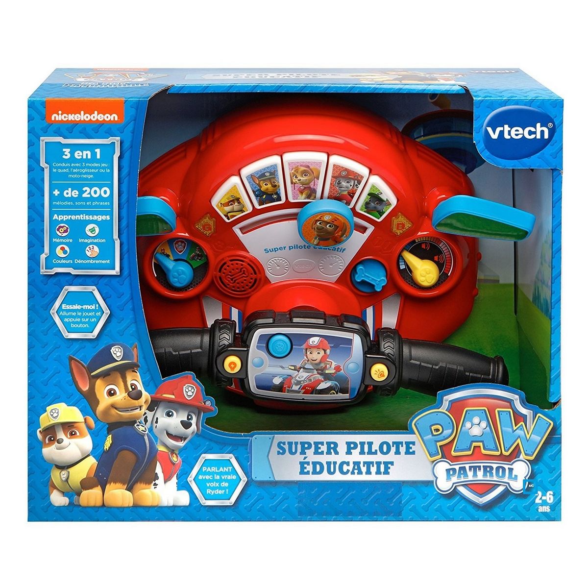 VTECH Super Pilote éducatif - Pat Patrouille