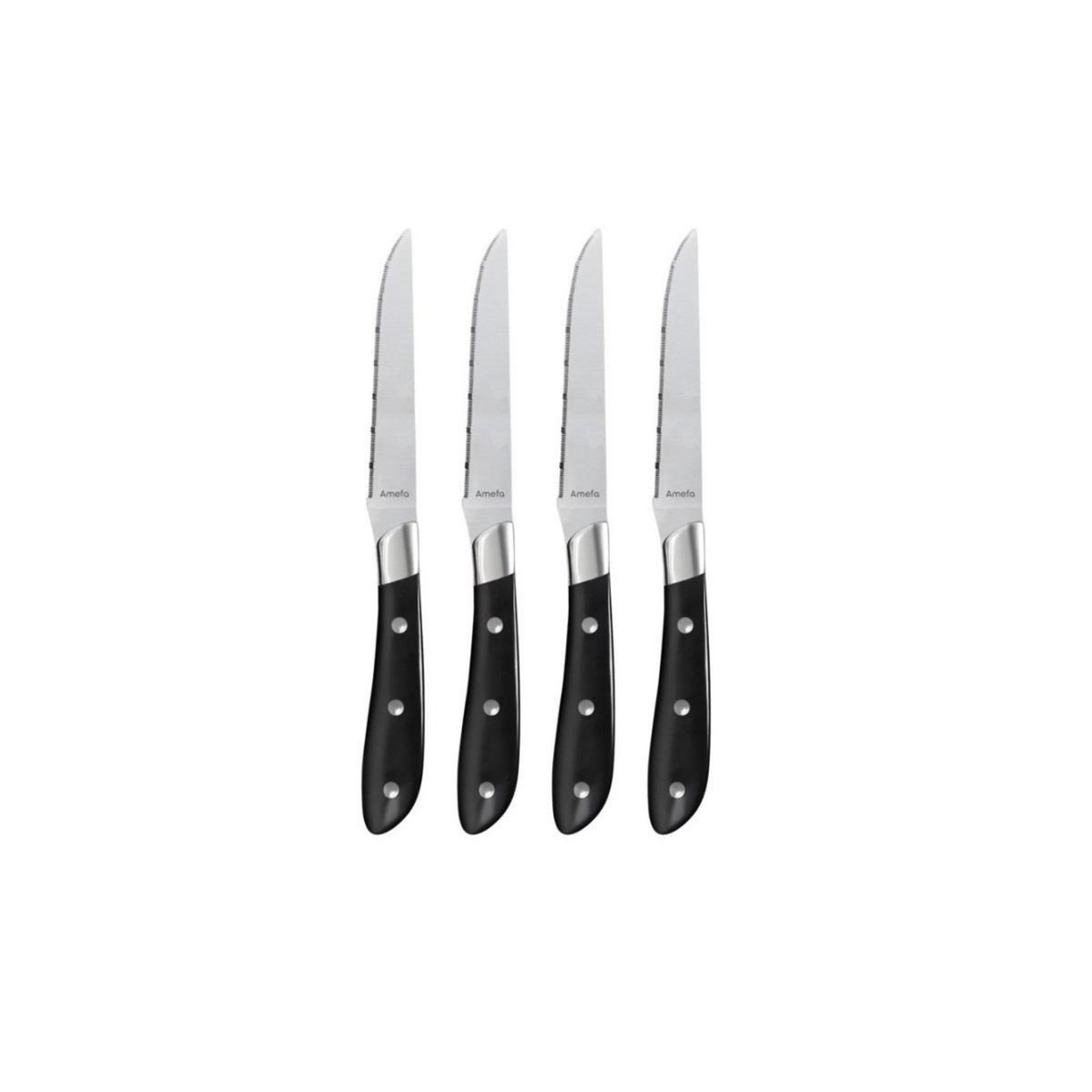 Amefa Coffret de 4 couteaux steak 11cm - 2550A1MB02BR4