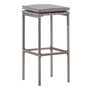 Voir la diapositive 1 : Paris Prix Tabouret de Bar de Jardin  Alo  76cm Gris