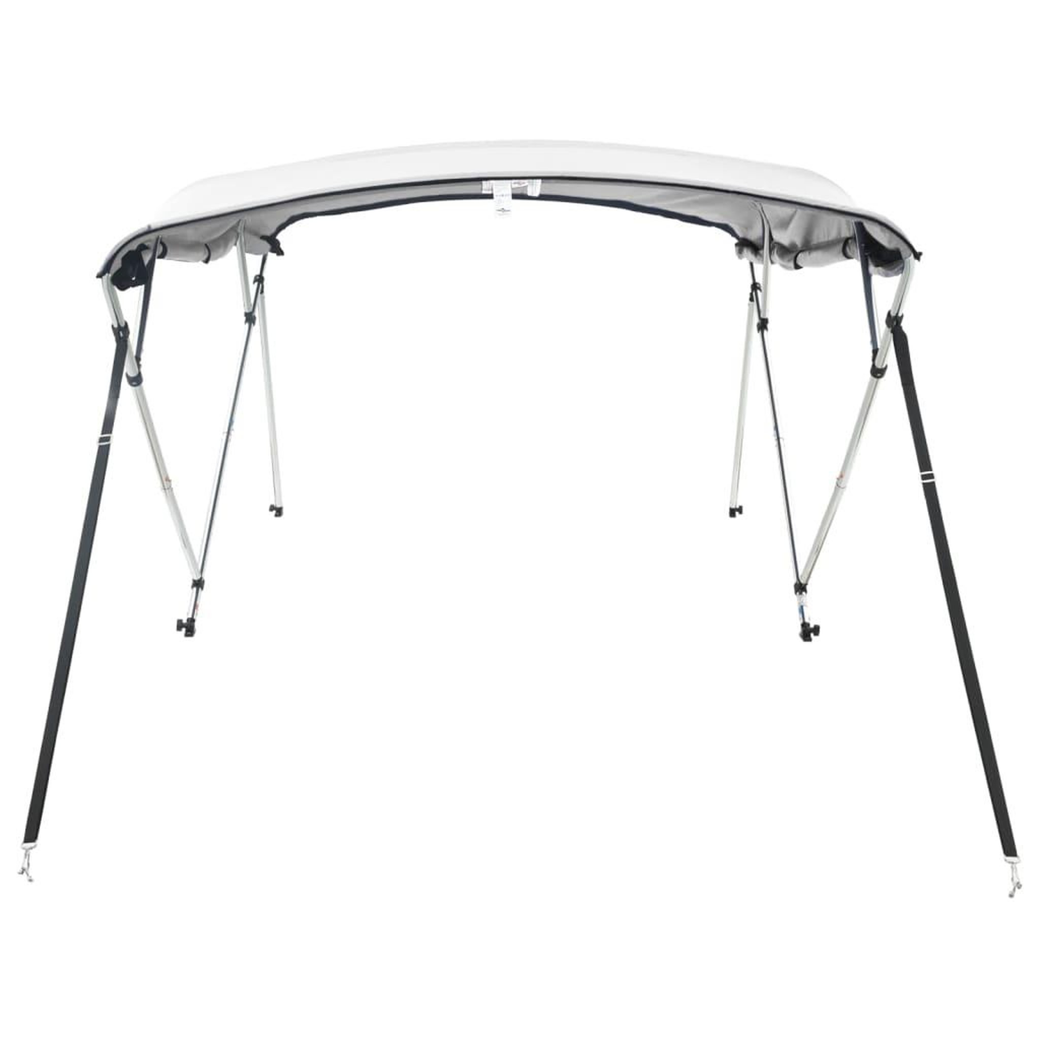 Voir la diapositive 5 : VIDAXL Toit bimini a 4 arceaux parois laterales 243x(200-213)x137 cm