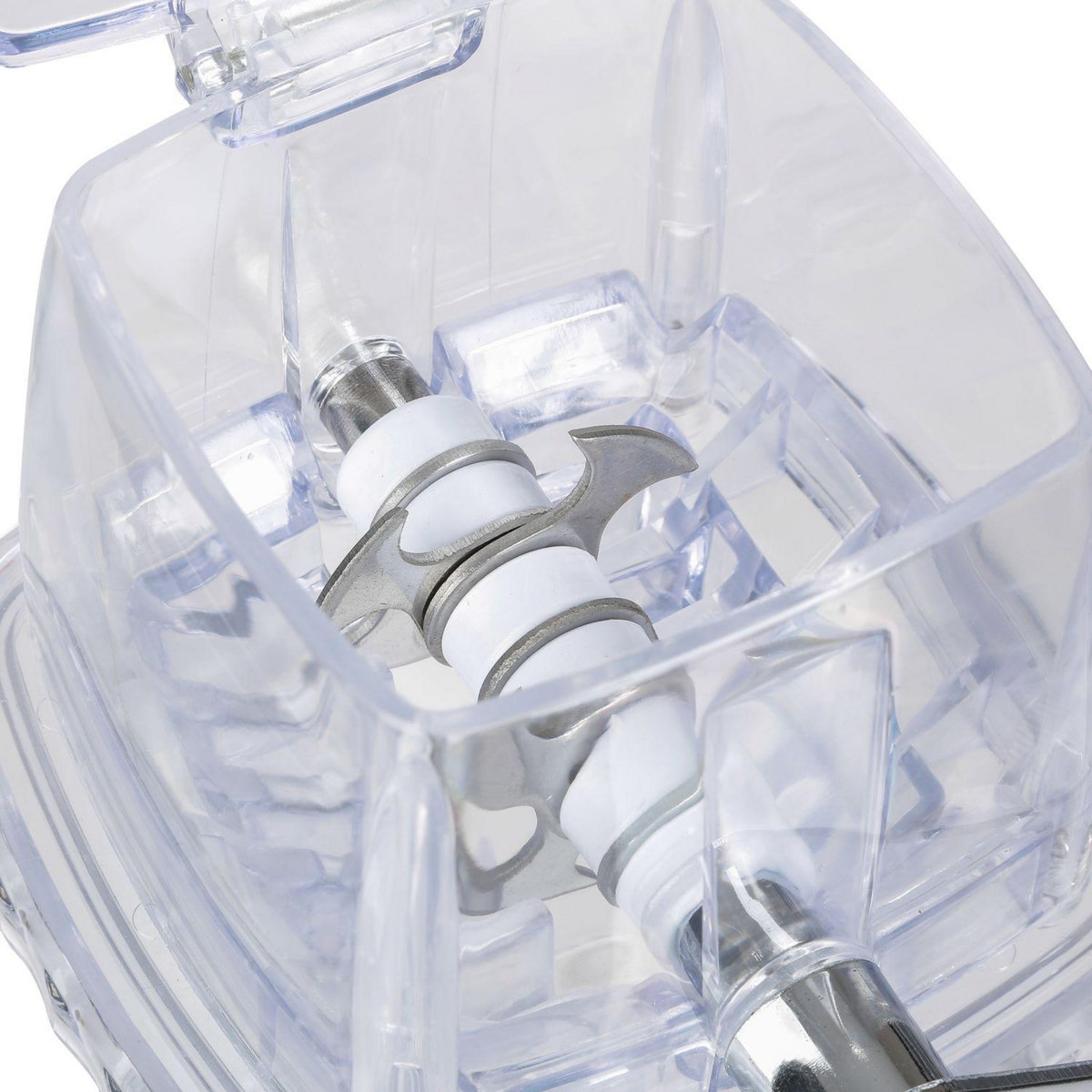 SECRET DE GOURMET Broyeur à glace manuel - Lames en métal - 16 x 24 cm