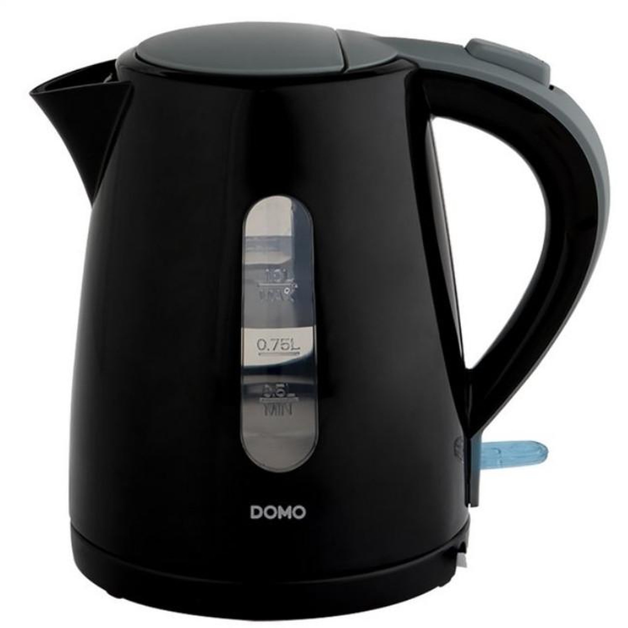 Voir la diapositive 2 : Domo Bouilloire sans fil 1l 2200w noir - do9198wk