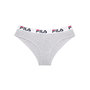Voir la diapositive 5 : FILA Lot de 3 culottes femme en coton FU6043 couleur grise