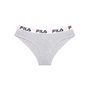Voir la diapositive 5 : FILA Lot de 3 culottes femme en coton FU6043 couleur grise