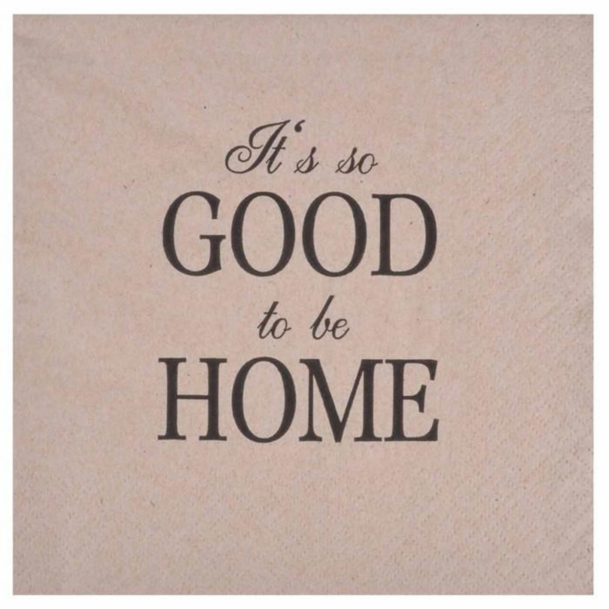 Paris Prix Lot de 20 Serviettes en Papier  Home  33x33cm Naturel