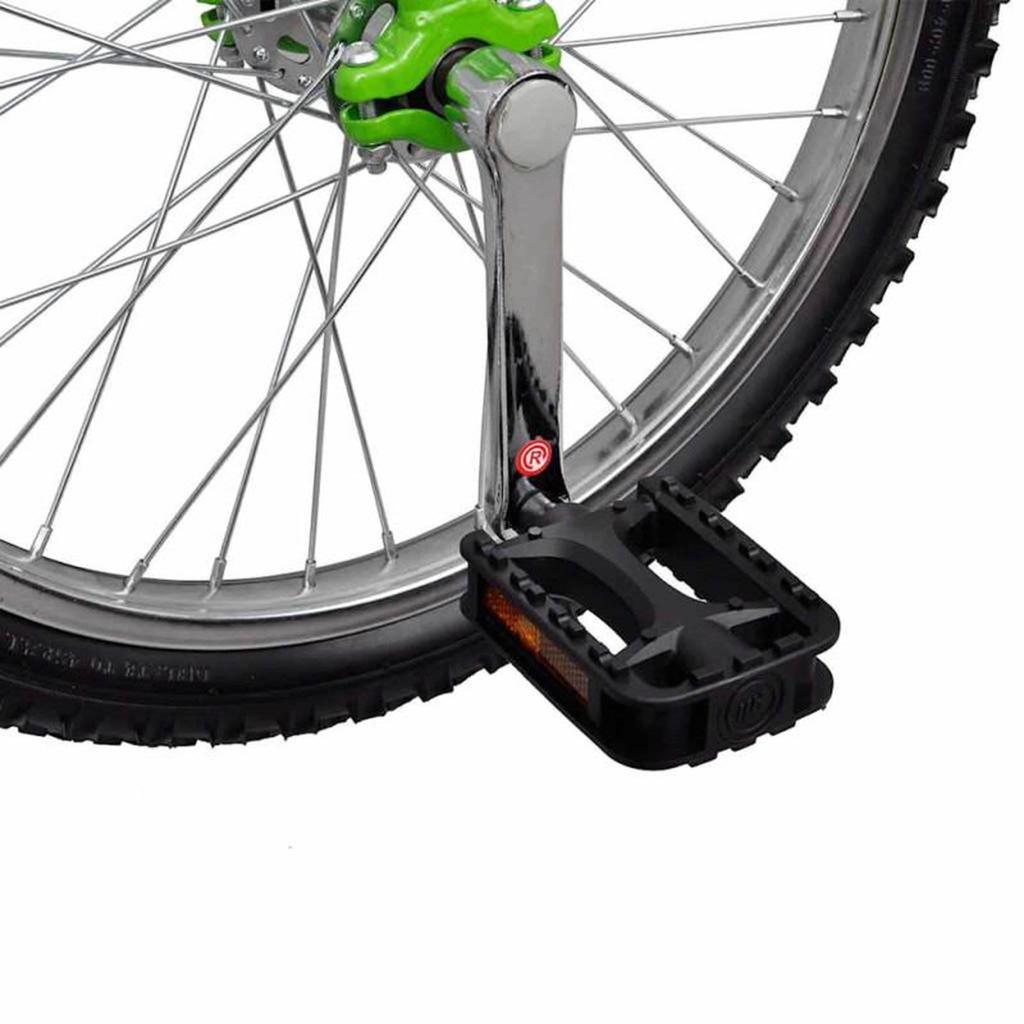 Voir la diapositive 4 : VIDAXL Monocycle réglable Vert 20 pouces