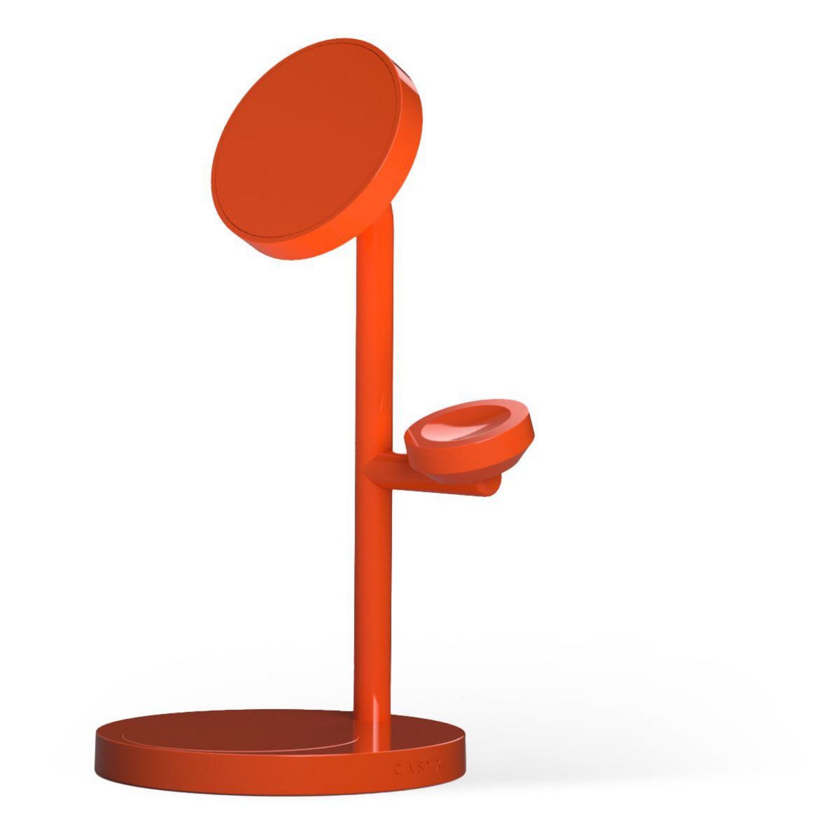 CASYX Chargeur 3 en 1  Charge rapide Qi2 rouge