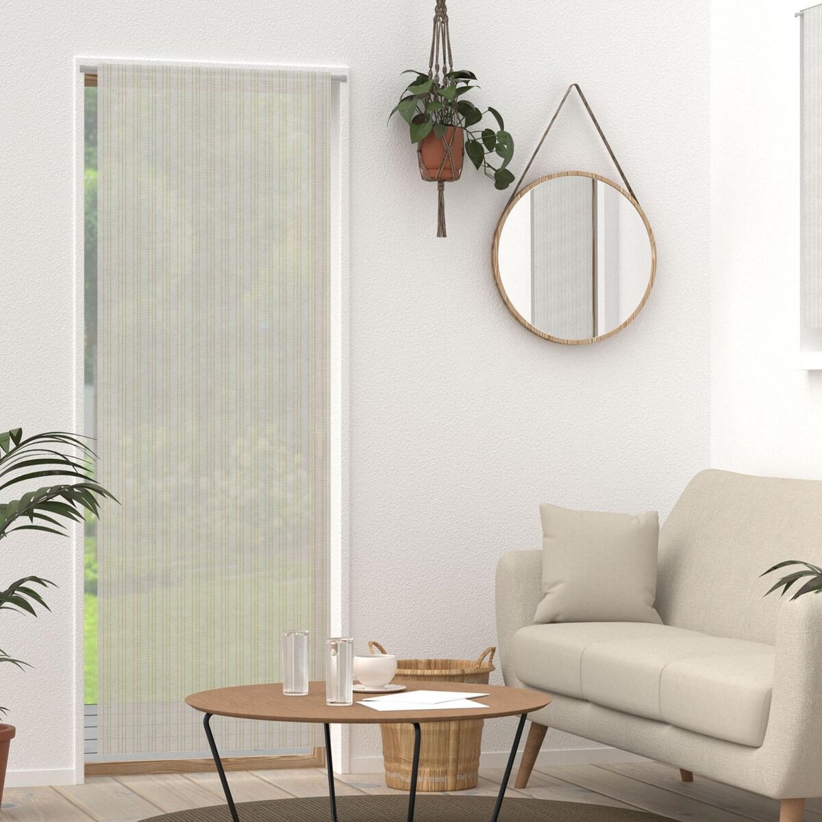 SOLEIL D'OCRE Voilage porte-fenêtre BELLA, par Soleil d'ocre