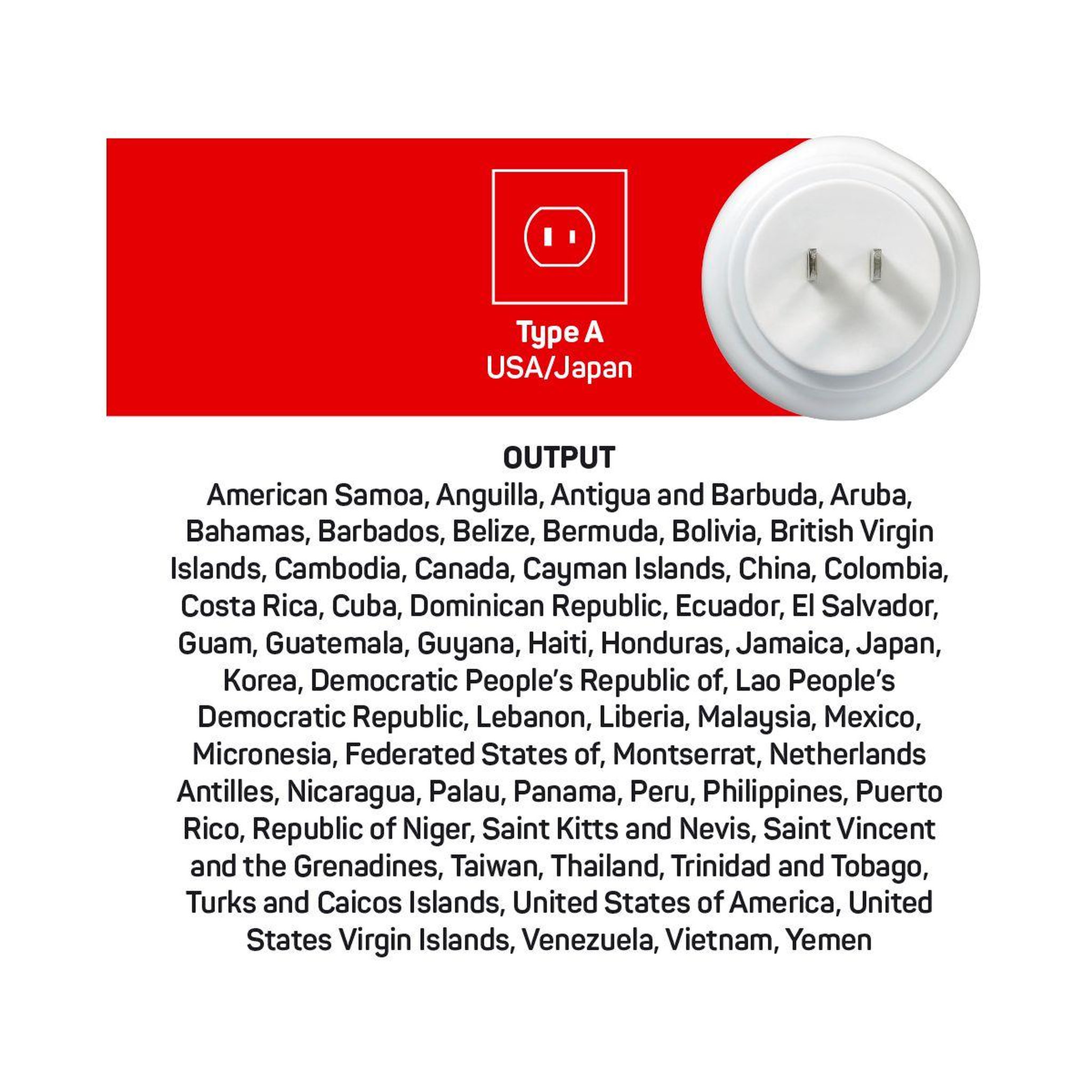 Voir la diapositive 4 : GO TRAVEL Adaptateur secteur europe vers japon / etats-unis