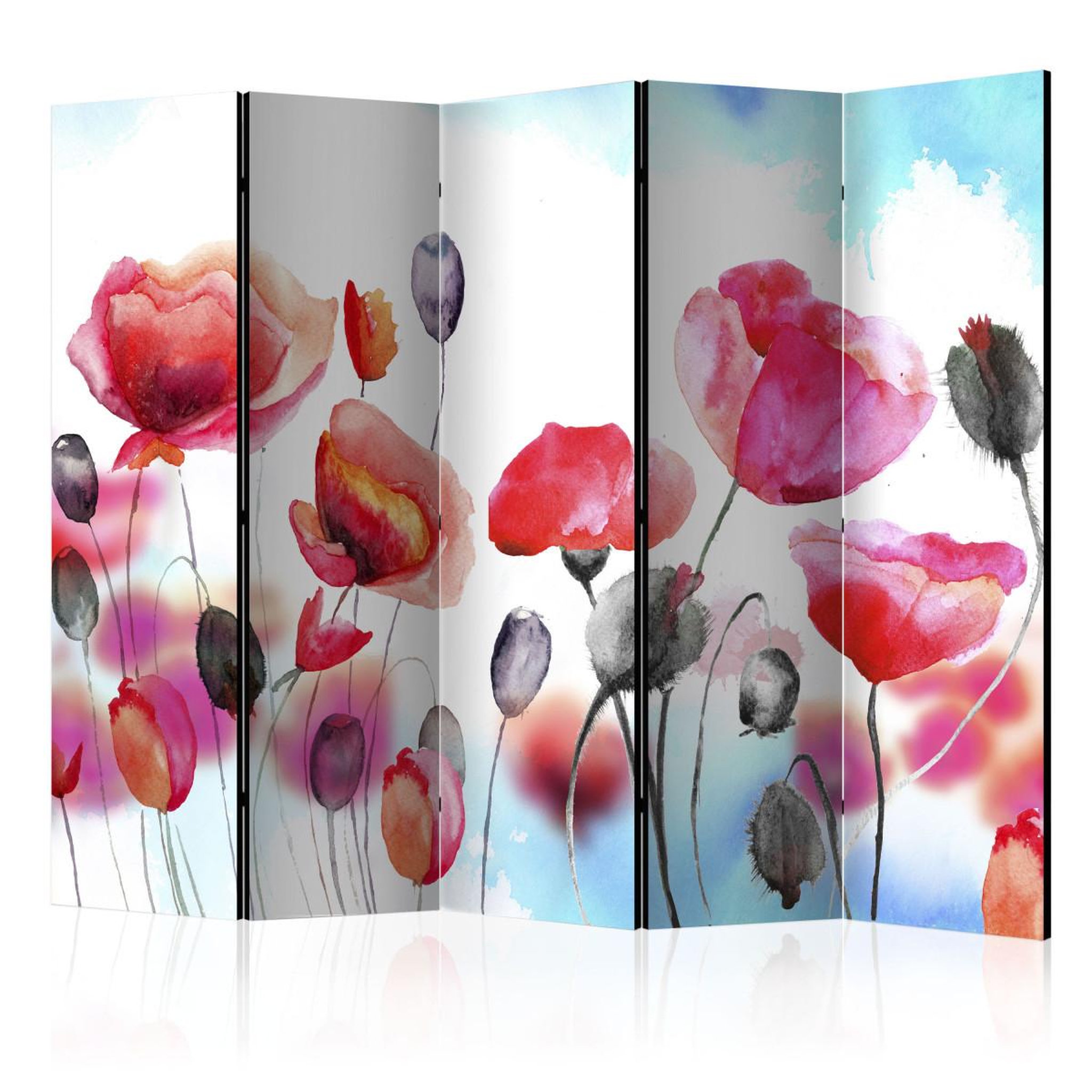 Paris Prix Paravent 5 volets  swaying with the wind  172x225cm
