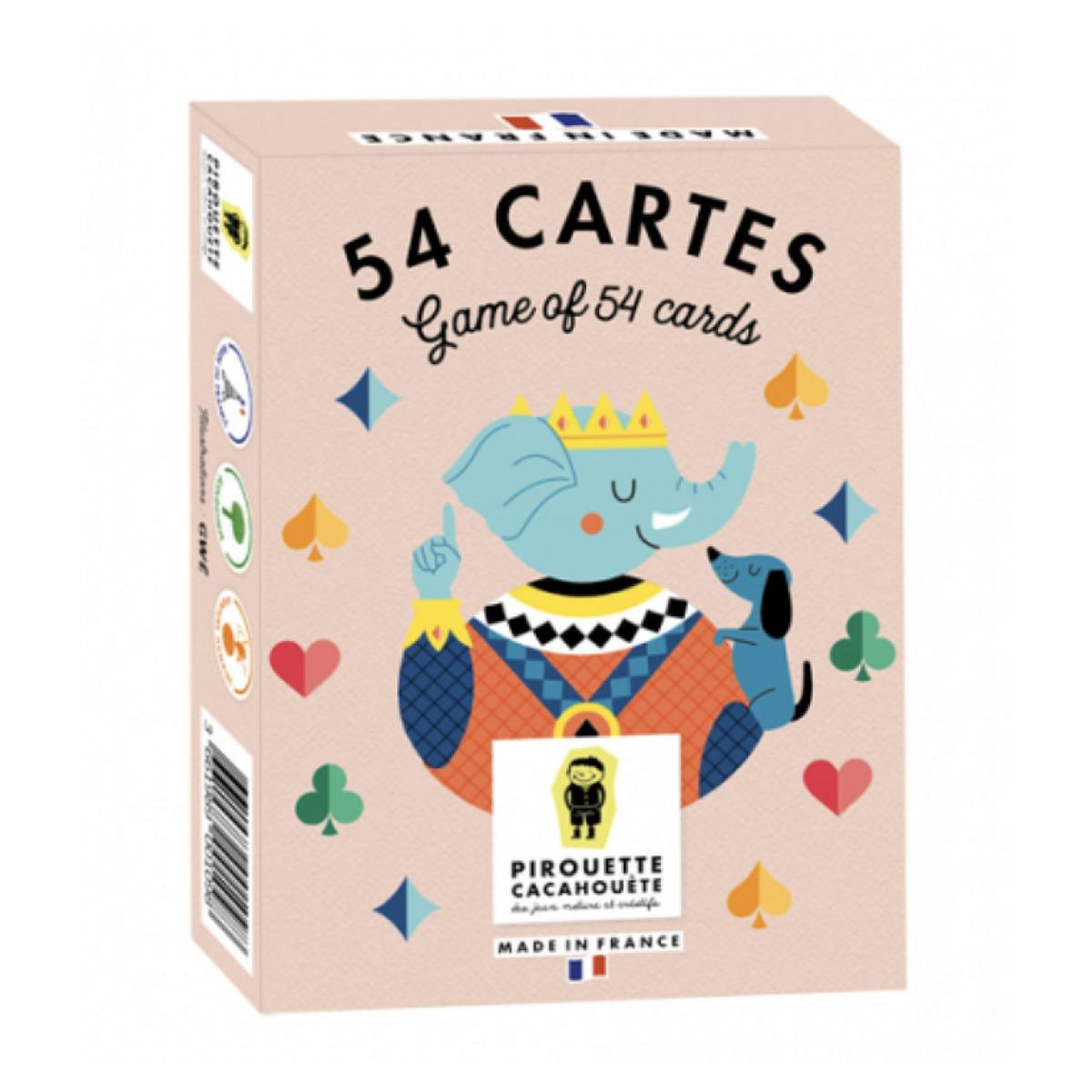 PIROUETTE CACAHOUETE Jeu de 54 cartes -