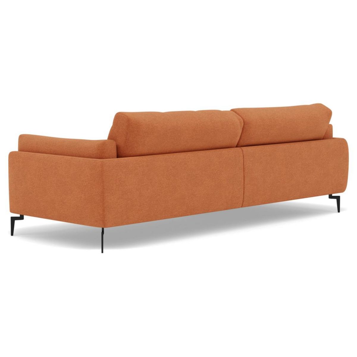 LISA DESIGN Carlos - canapé d'angle gauche 4 places ultra moelleux en tissu texturé