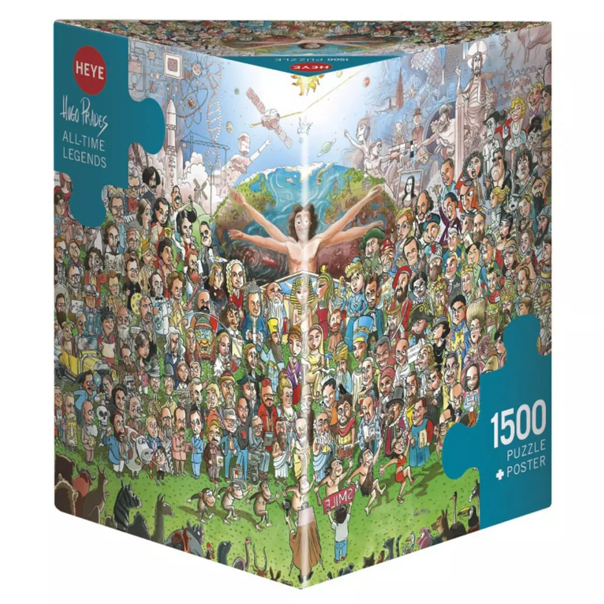 Heye Puzzle 1500 pièces : Légendes de tous les temps