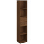Voir la diapositive 2 : VIDAXL Bibliotheque Chene marron 36x30x171 cm Bois d'ingenierie