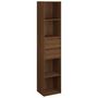 Voir la diapositive 2 : VIDAXL Bibliotheque Chene marron 36x30x171 cm Bois d'ingenierie