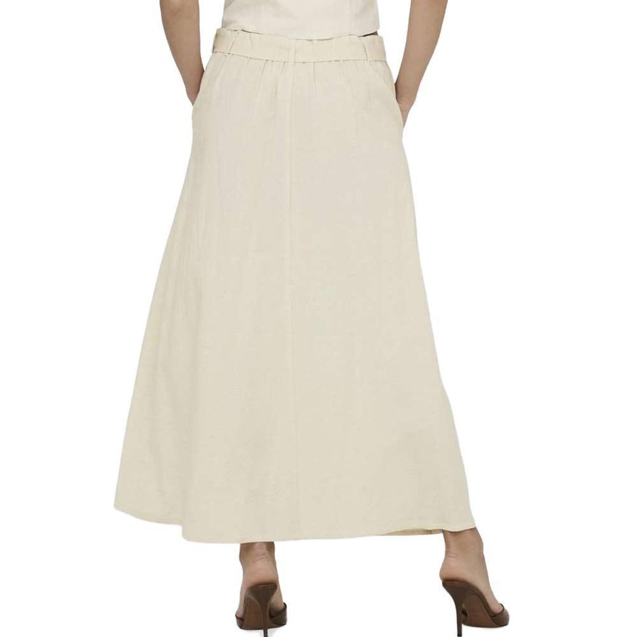 Voir la diapositive 2 : JACQUELINE DE YONG Jupe Beige Femme JDY Milan