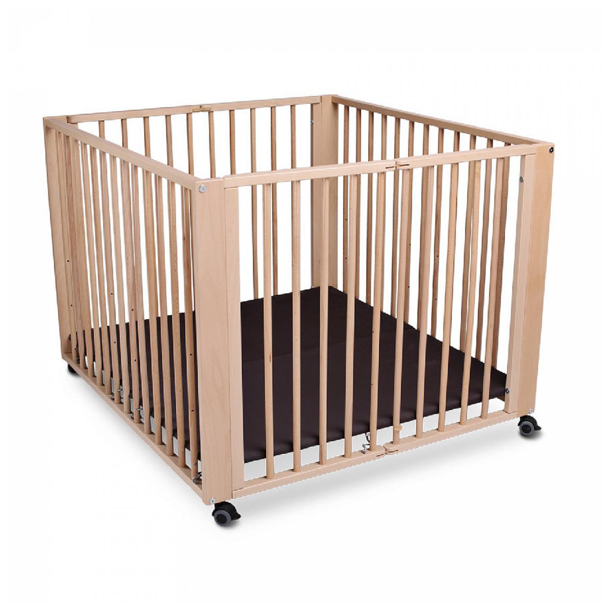 Voir la diapositive 2 : TISSI Matelas de parc bébé Moritz 85x89 cm