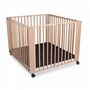 Voir la diapositive 2 : TISSI Matelas de parc bébé Moritz 85x89 cm