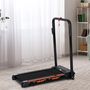 Voir la diapositive 2 : HOMCOM Tapis de course pliable - tapis de marche 6 Km/h max. 370 W - collaboration Aosom.fr x FFHandball - orange noir