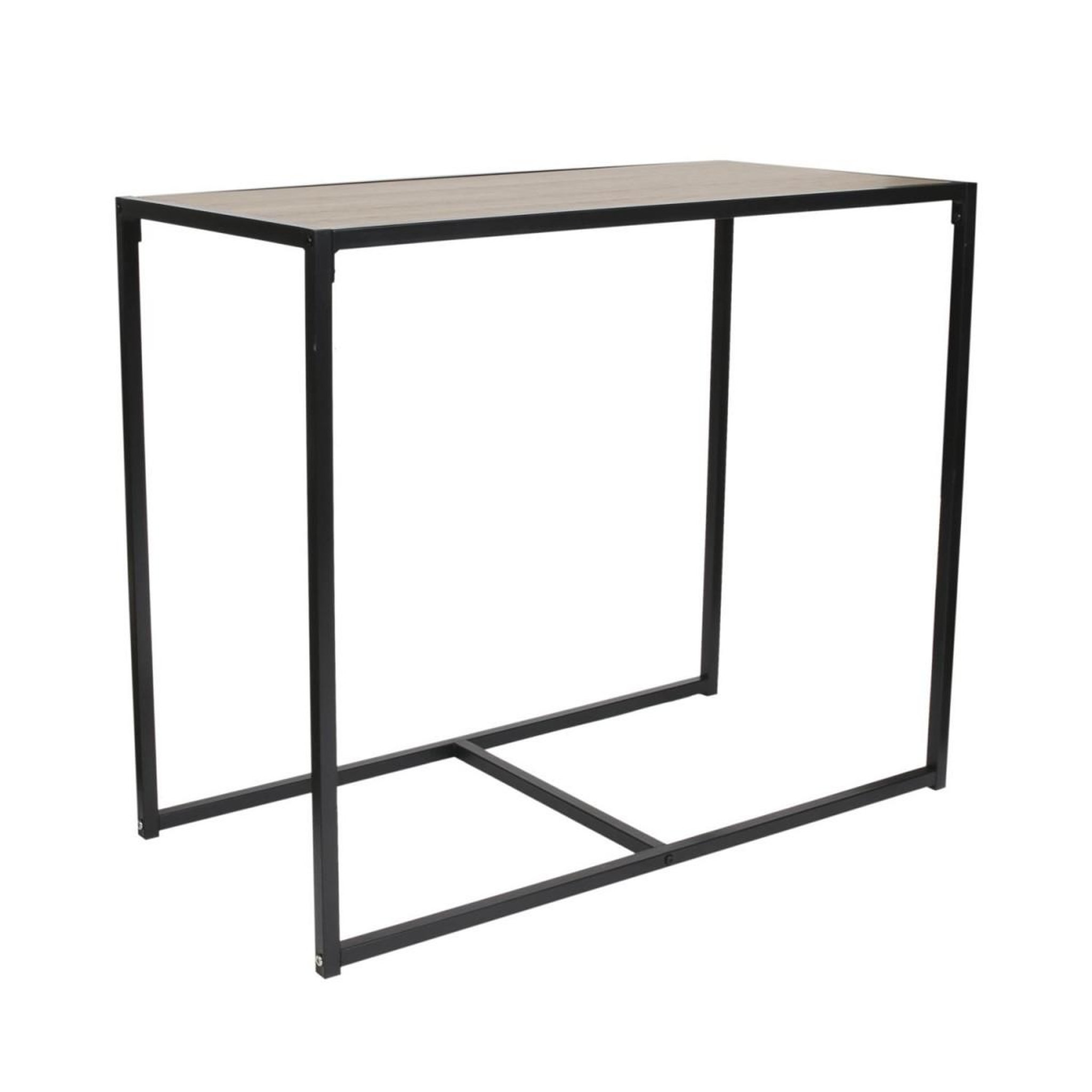 Voir la diapositive 2 : The Home Deco Factory Table de Repas & 2 Chaises  Otis  90cm Naturel