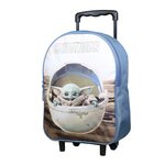 Bagtrotter BAGTROTTER Sac à dos à roulettes 31 cm Disney Star Wars / The Mandalorian Baby Yoda Beige