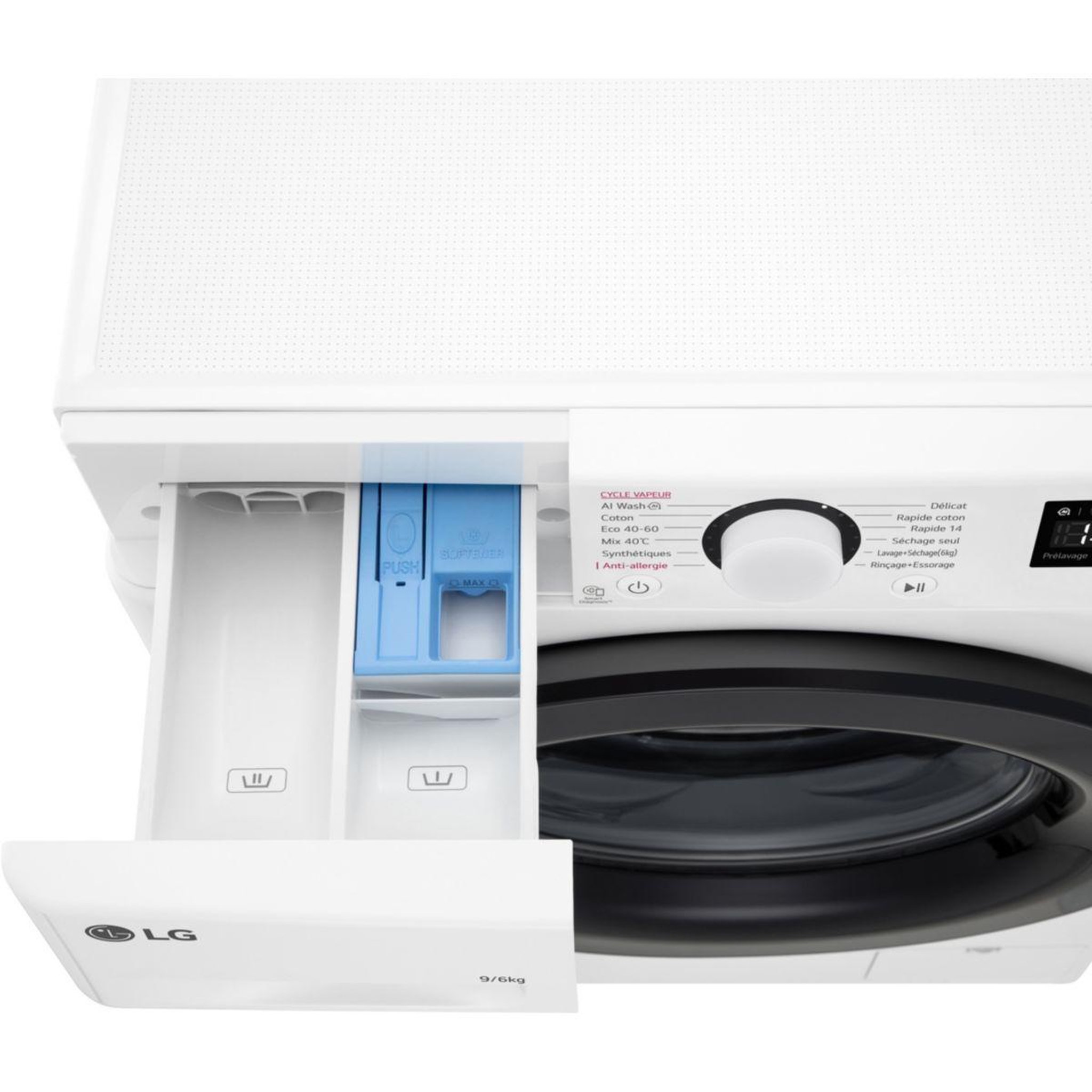 Voir la diapositive 5 : LG Lave linge séchant hublot F964R35WRS