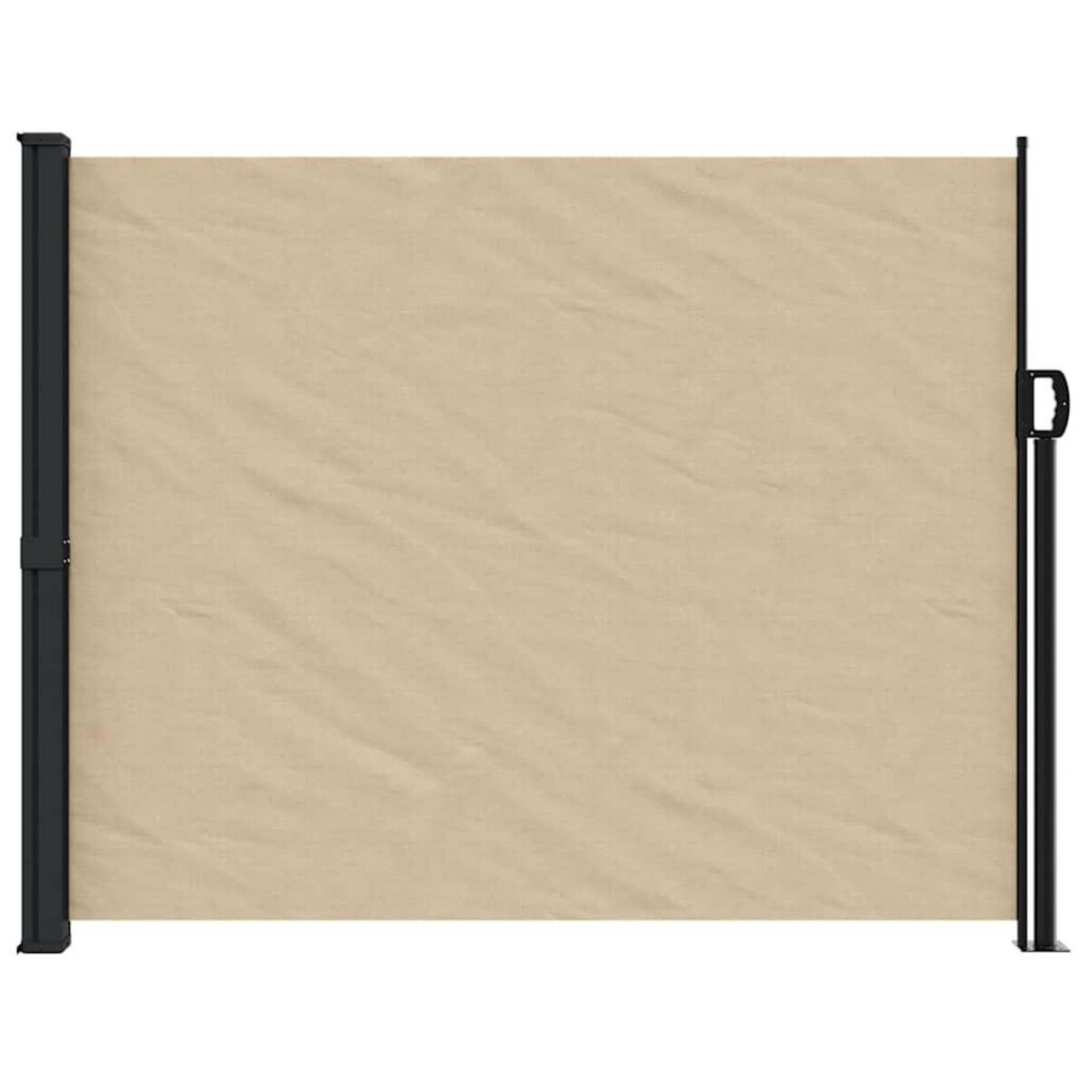 VIDAXL Auvent lateral retractable beige 160x500 cm