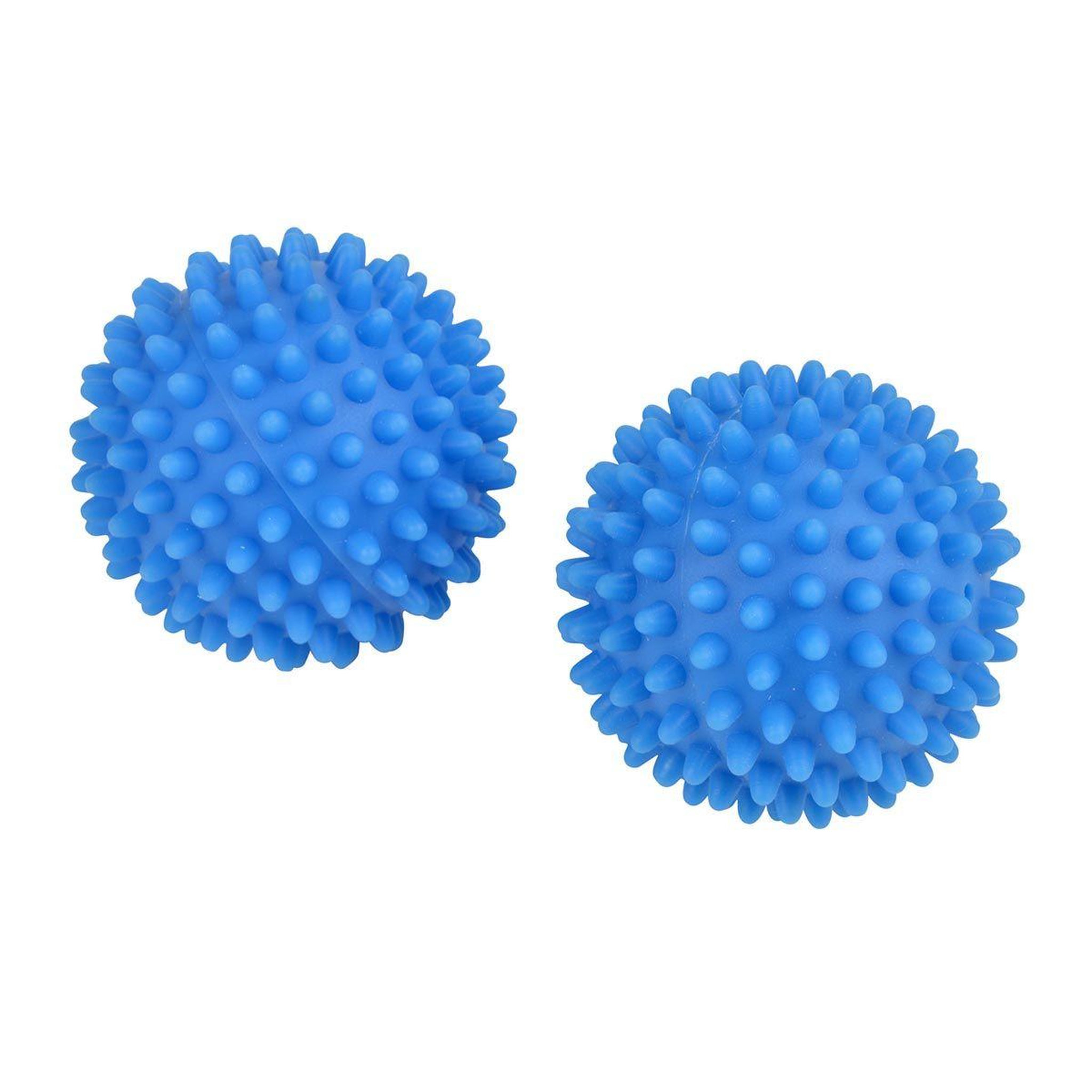 HOMEA Lot de 2 balles de séchage  défroissantes  6cm bleu