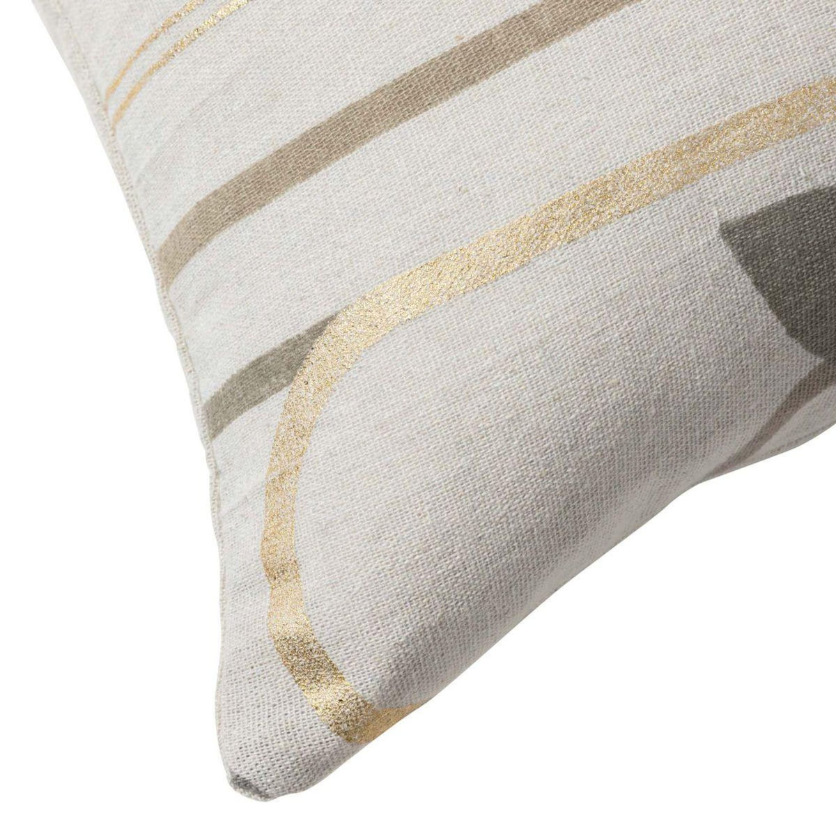 Paris Prix Coussin Déco Imprimé  Roseris  40x60cm Gris